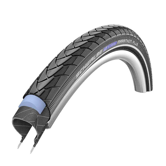 Marathon Plus, Tire, Wire, Clincher, Endurance, SmartGuard, 67TPI, Black
