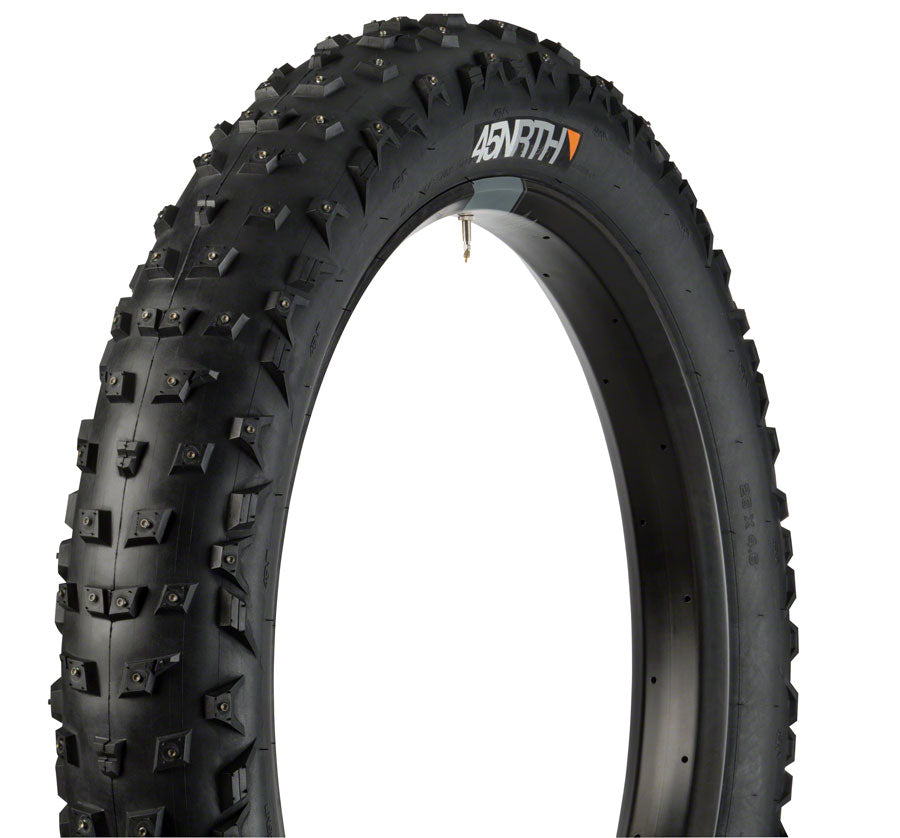 Wrathchild, Studded Fatbike Tire - 120tpi  Tubeless Folding  (224 XL Studs)
