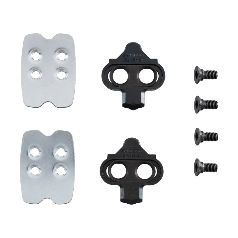 SM-SH51 SPD Cleat Set (Pair) w/ Cleat Nut