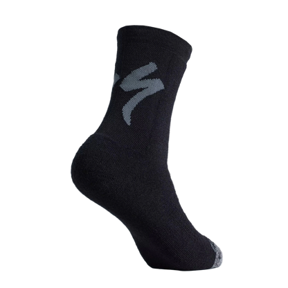 Merino Deep Winter Tall Logo Socks